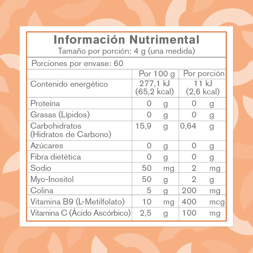 Myo Inositol Naranja