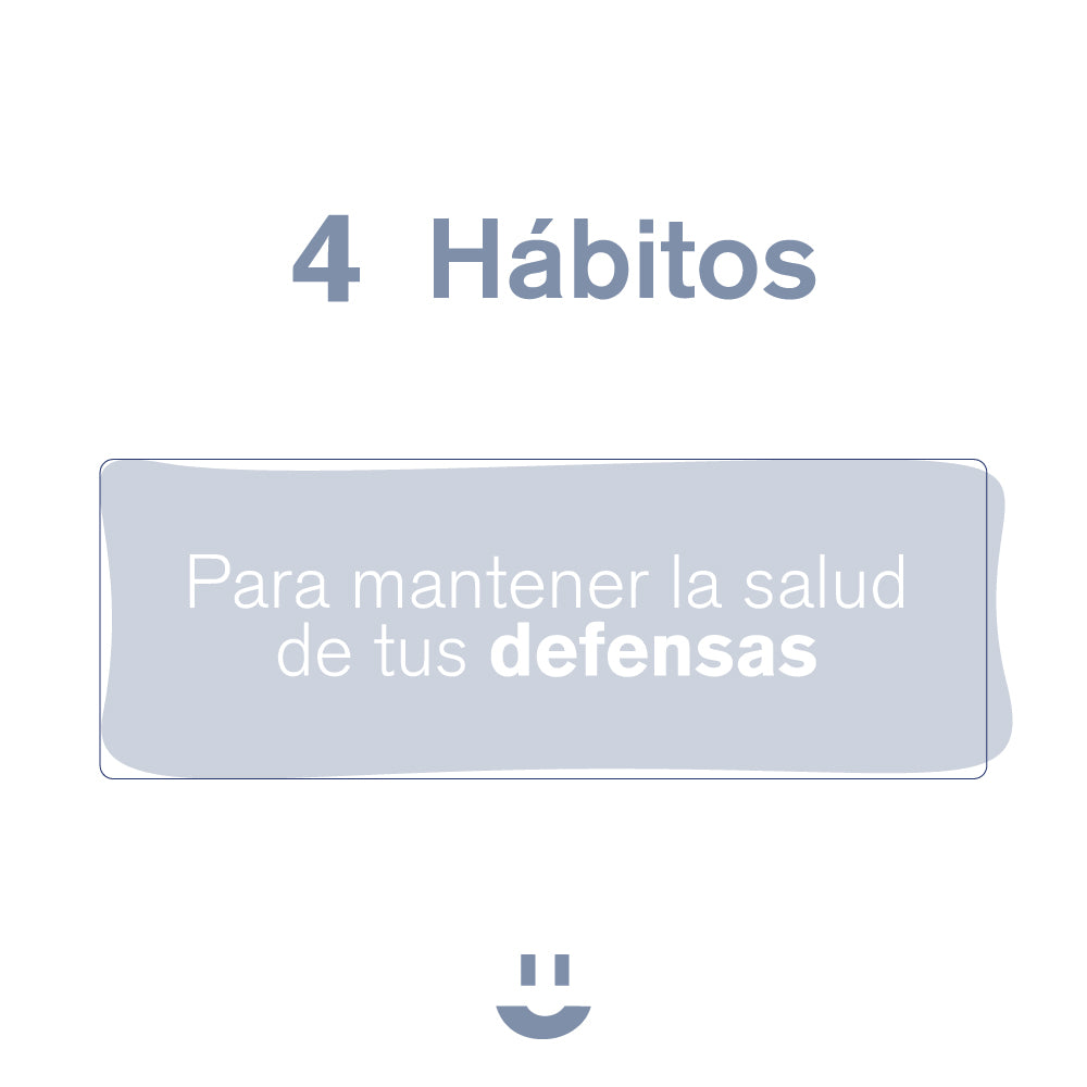 Para mantener la salud de tus defensas