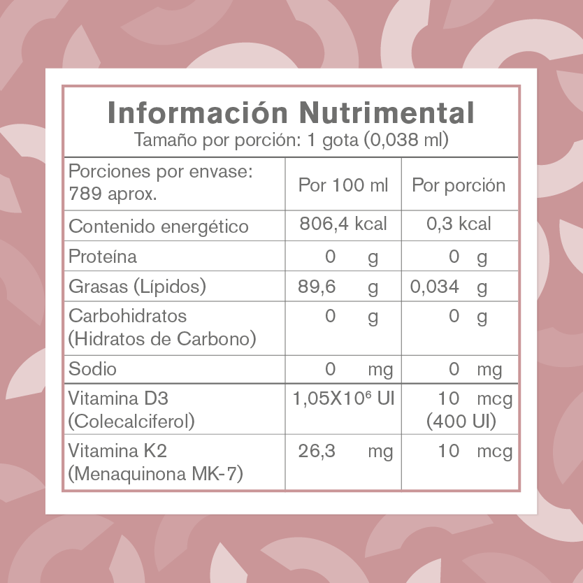 Vitamina D3 + K2
