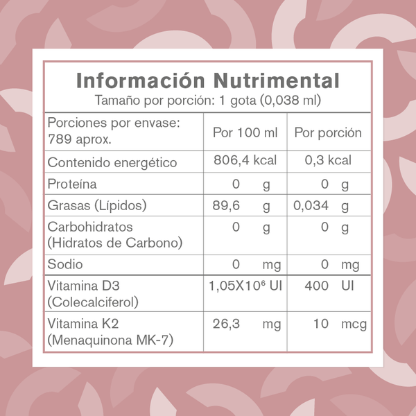 Vitamina D3 + K2