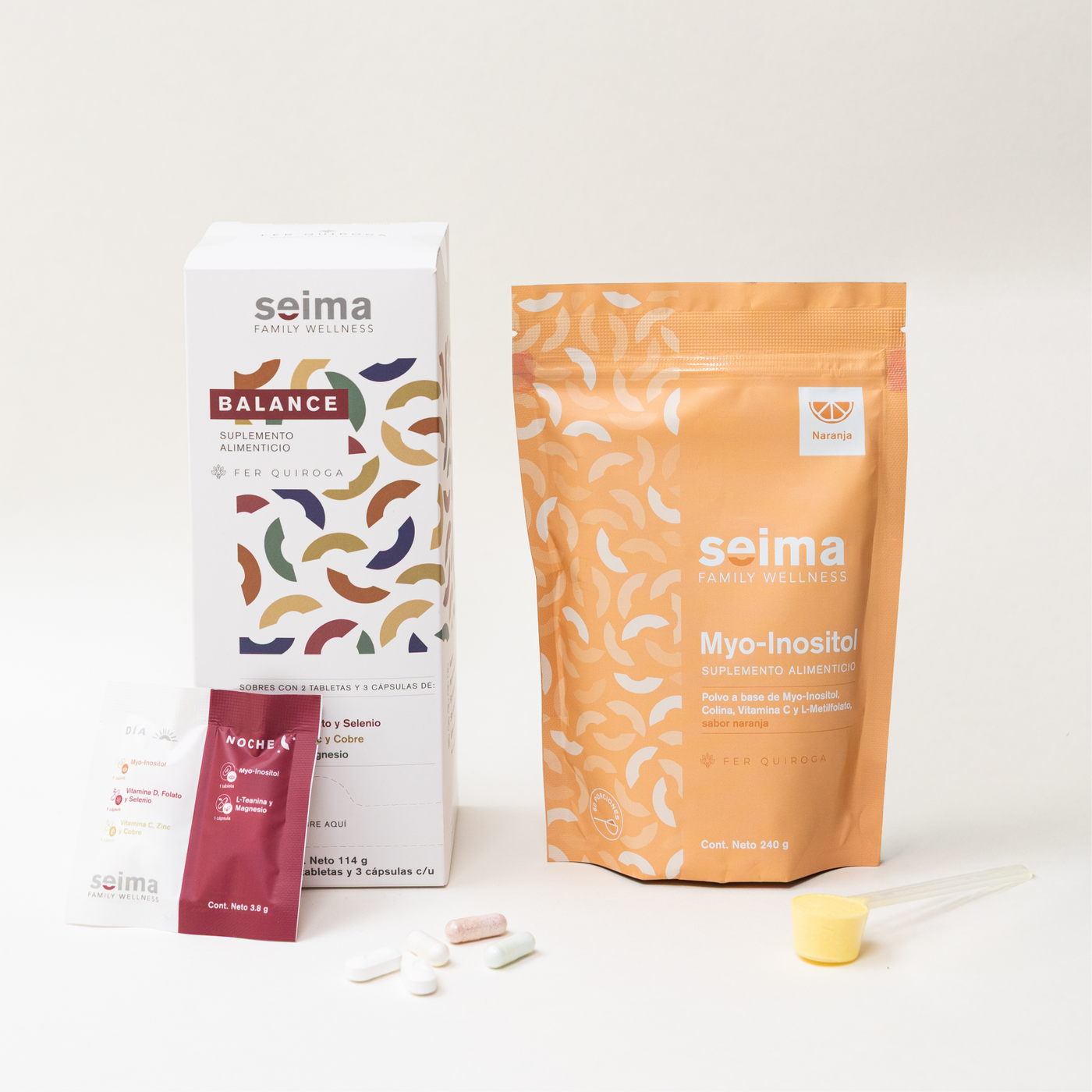 Pack 2 Balance + Myo Inositol naranja