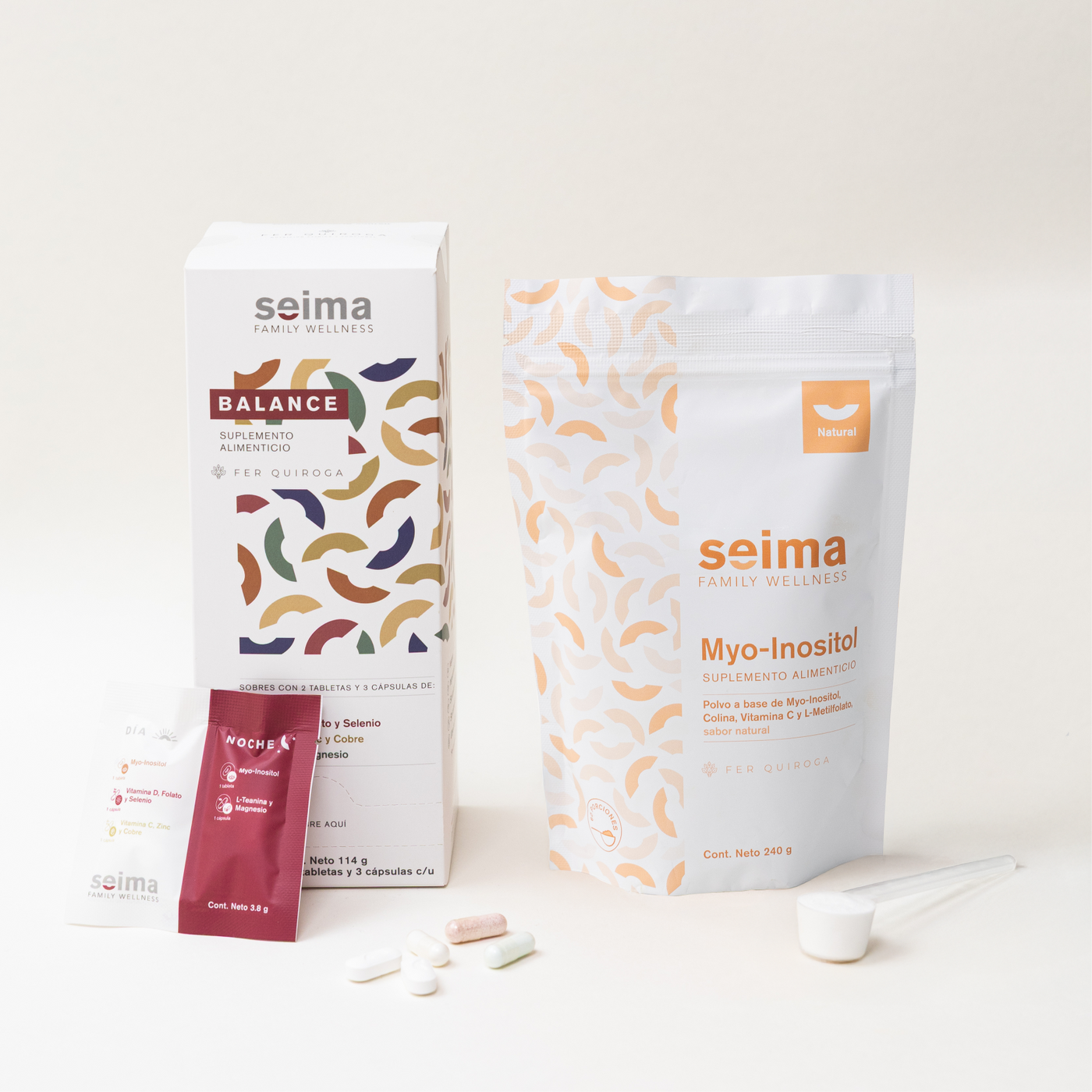 Pack 2 Balance + Myo Inositol natural
