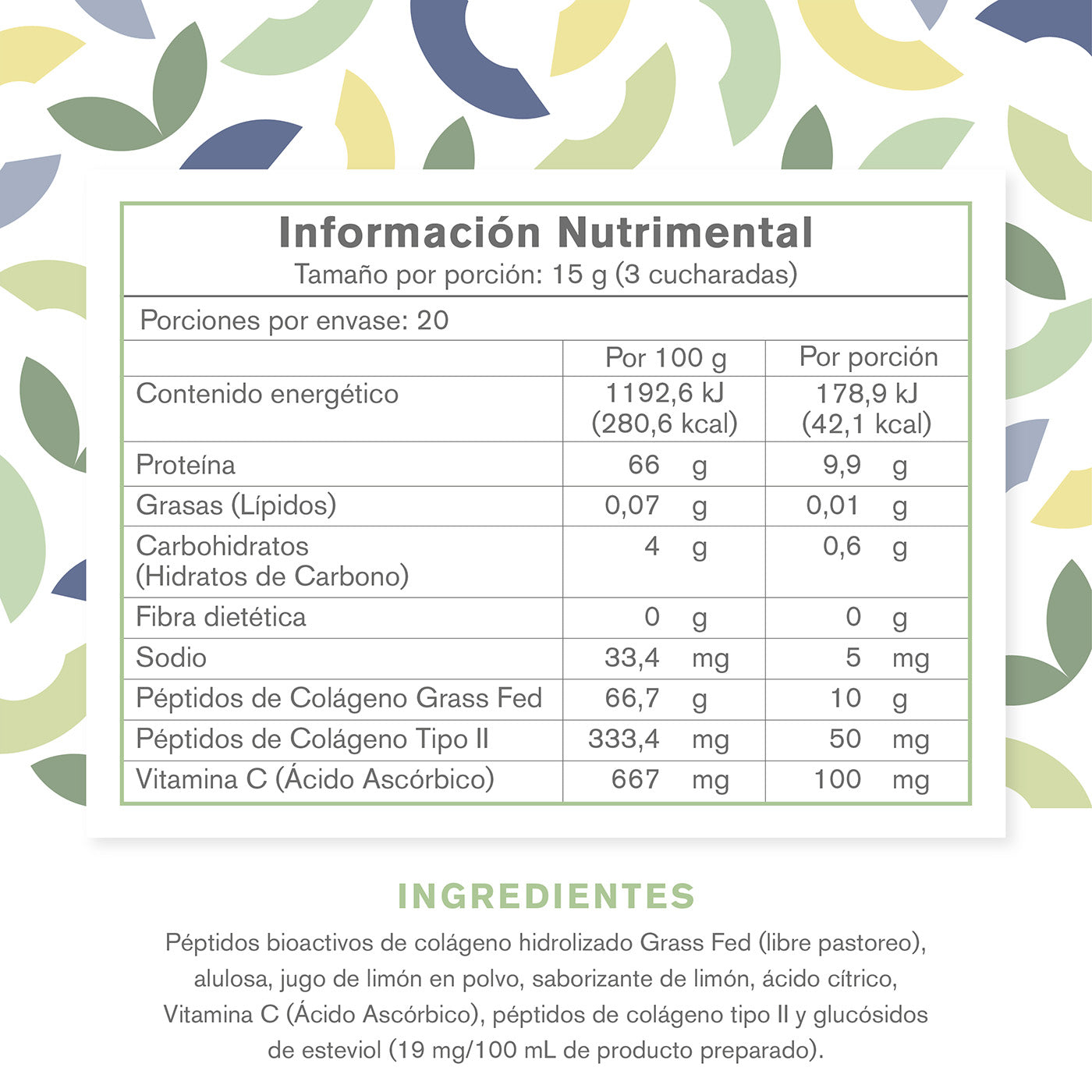 COLÁGENO LIMÓN