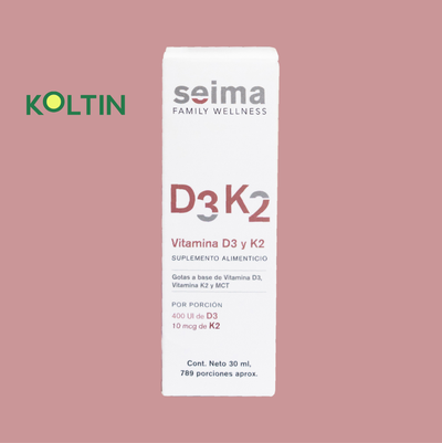 Vitamina D3 + K2 x Koltin