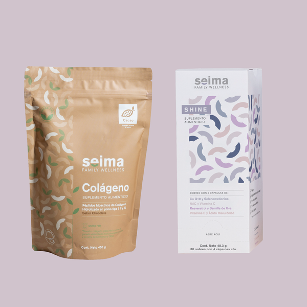 GLOW Pack (Colágeno de chocolate-Shine)